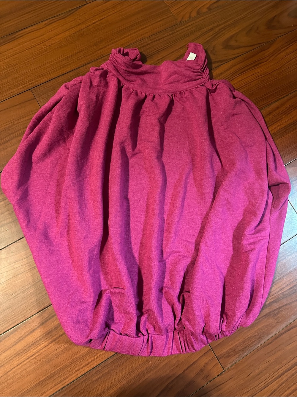 glam Hot Pink Sleeveless Knit Top